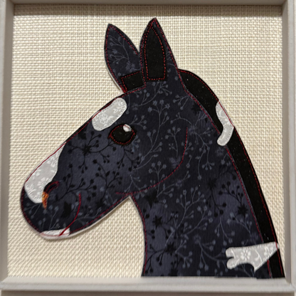 *Special Material* Custom Stitched Horse Portrait